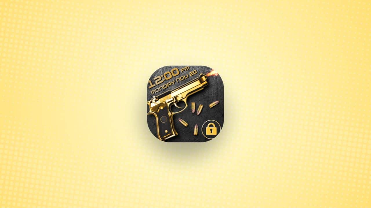 Gun Lock Screen App