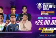 Skyesports Championship Series BGMI: 25 Lakh Prize Pool Announced Skyesports Championship Series BGMI