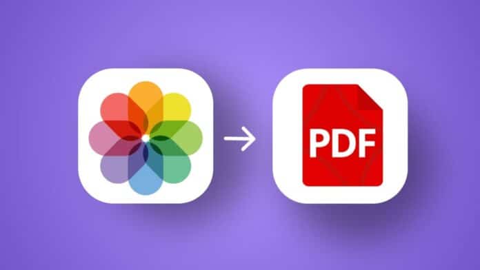Convert Photos into PDF on iPhone