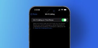 Turn On Wi-Fi Calling iPhone