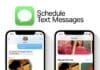 Scheduled Text Messages on iPhone