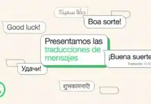 WhatsApp message translation iOS