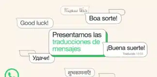 WhatsApp message translation iOS